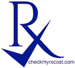 CheckmyRxCost Blue logo