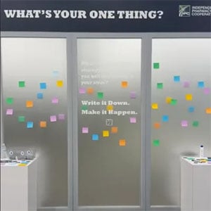 ideaShare IPC Booth 2025 One Thing Wall